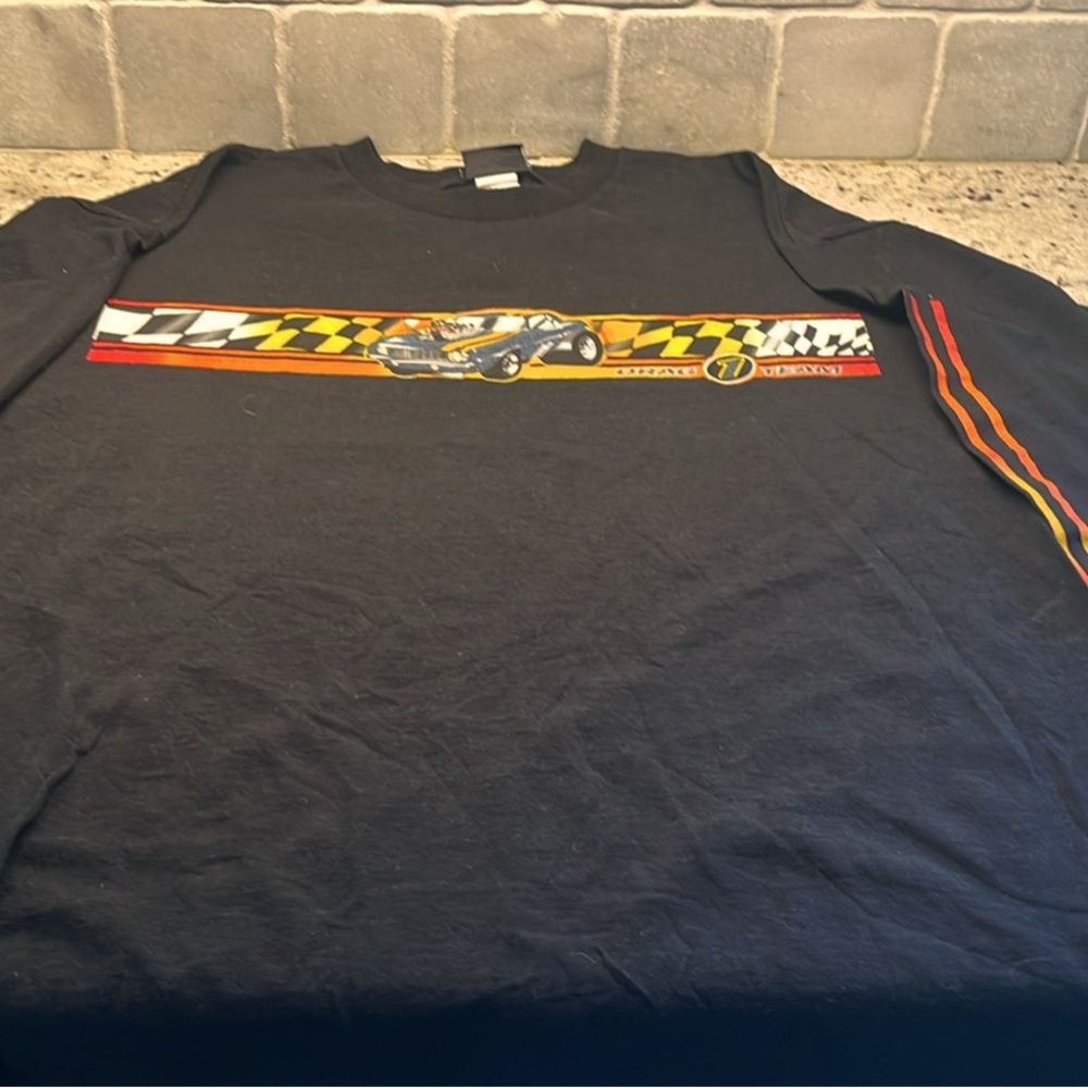Black and Orange Long Sleeve Tees